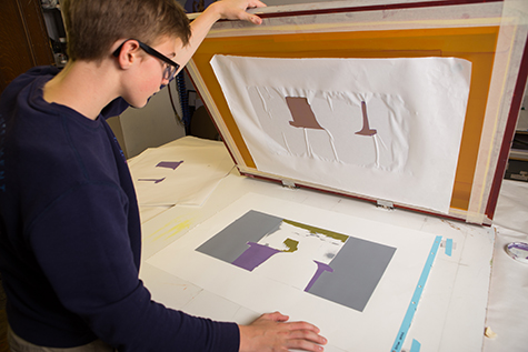 Silkscreen Printing Unit: Lesson 7: Silkscreen Printing with Stencils – The  Andy Warhol Museum