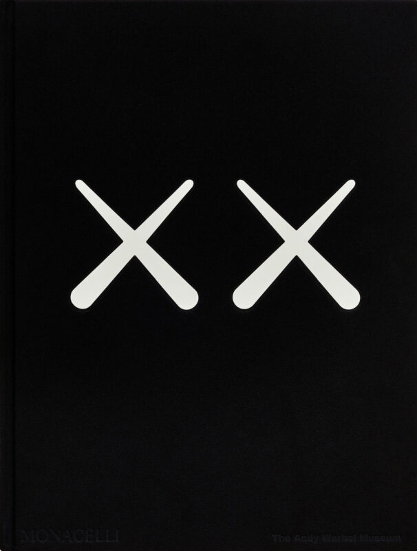 The cover of a black hard cover book. On the cover is two white Xs in a row in the middle of the cover.